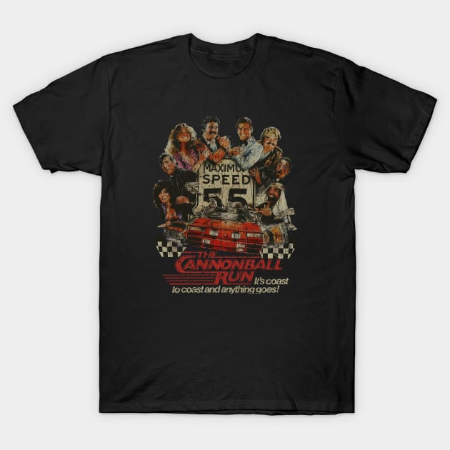 RETRO STYLE -  THE CANNONBALL RUN T-Shirt by MZ212